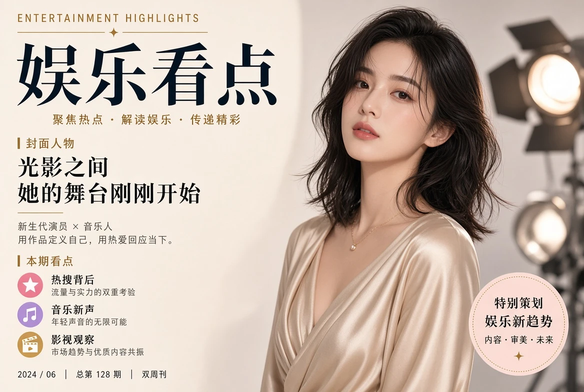 吃瓜网娱乐看点主题视觉